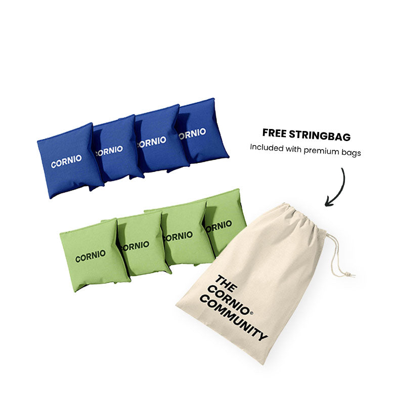 Premium Double Sided Cornhole Bags | Fast & Slow Side – CORNIO